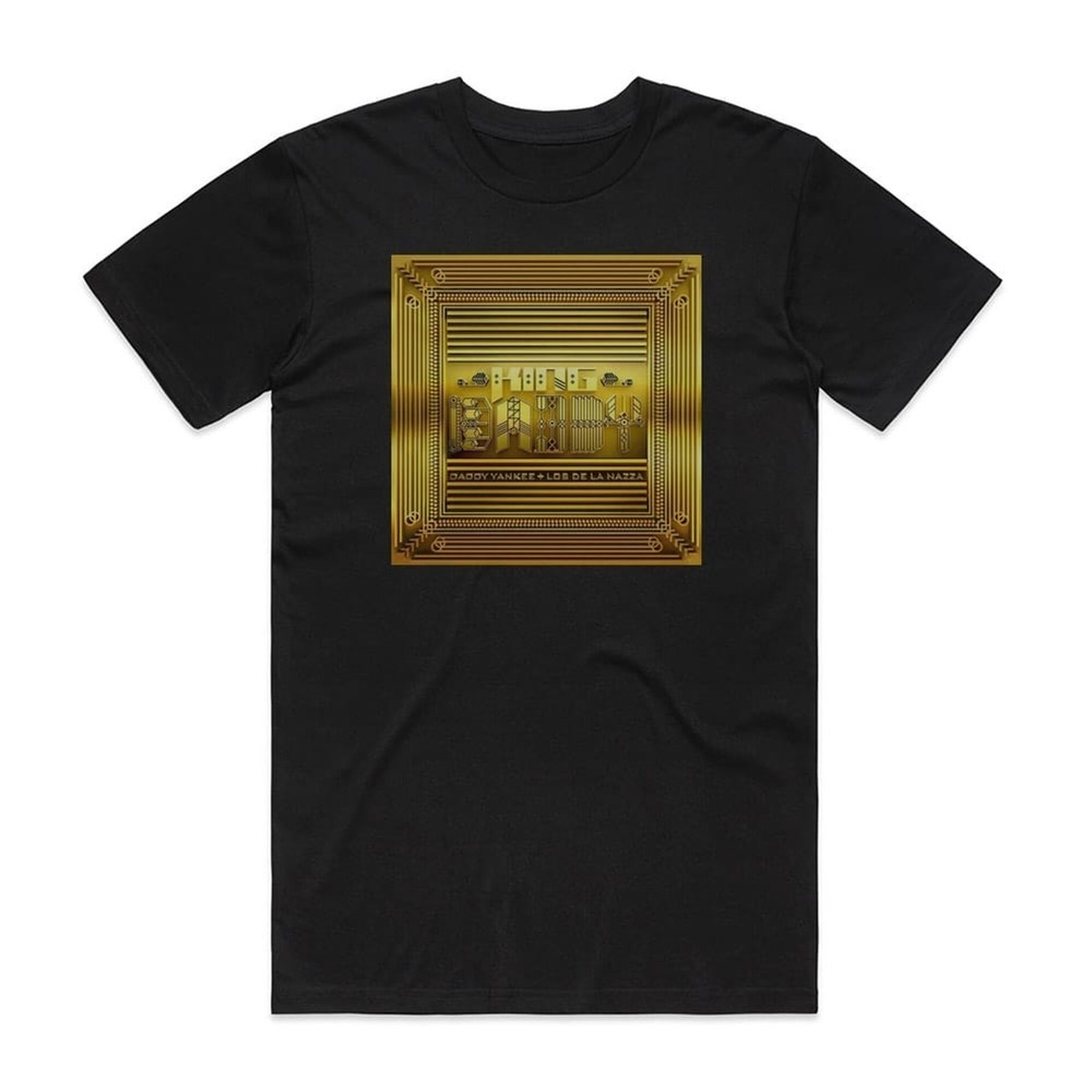 Daddy Yankee King Daddy Album Cover T-Shirt Black